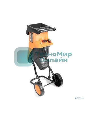 Садовый измельчитель PATRIOT PT SE24 732304620 Мощность дв. 2400Вт; 220В; скорость вращения 4500об/мин; макс. диаметр измельчения 40мм