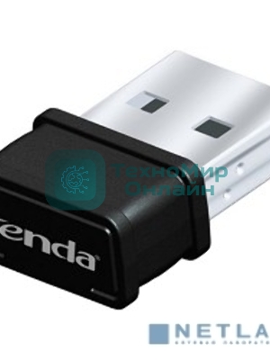 Сетевое оборудование Tenda W311MI Адаптер Wireless N150 Pico USB 2.0 Adapter with 2dBi with 1 fixed antenna (internal PCB)