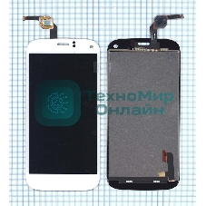 Дисплей для Micromax A250 Canvas Turbo белый