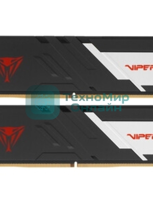 Оперативная память Patriot Viper Venom, DDR5, 32GB (2x16GB), 7400MHz, CL36, DIMM, с радиаторами, черный