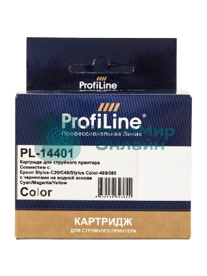 Картридж струйный ProfiLine PL-14401 для принтеров Epson StylusColor 480 Color водн