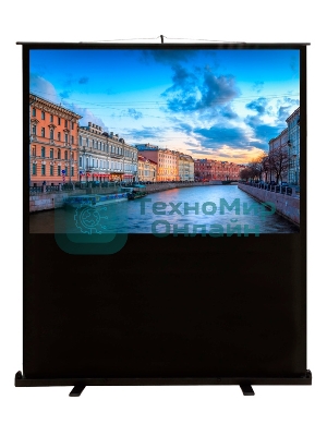 Экран Cactus 90x160 см FloorCompactExpert CS-PSFLCE-160X90 16:9 напольный рулонный