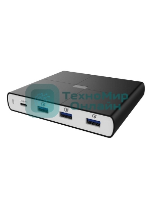 Сетевое зарядное устройство ACD-P904U-V1B 90Вт, 4xUSB 1PD+3QC, 3.6~20В/4.35А(max) RTL