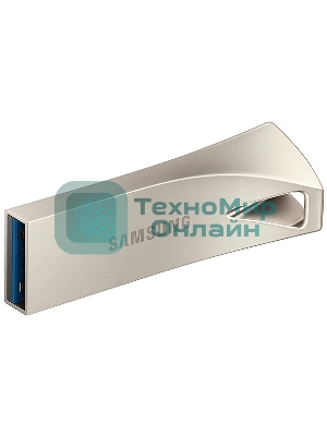 Флешка USB 64Gb USB Drive USB 3.1 Samsung BAR Plus (up to 300Mb/s) (MUF-64BE3/APC) серебристый