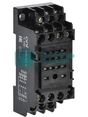 Розетка ORS-G-2-4 для реле OGR-2 4C ONI ORS-G-2-4-G