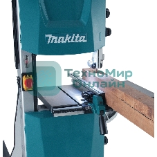 Пила Makita LB1200F ленточная [LB1200F] 900Вт,400\800м\мин,рез-165х305мм,81.2кг,кор,стол на ножках,подсв,угл направляющая+5полотен