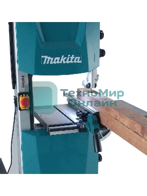 Пила Makita LB1200F ленточная [LB1200F] 900Вт,400\800м\мин,рез-165х305мм,81.2кг,кор,стол на ножках,подсв,угл направляющая+5полотен