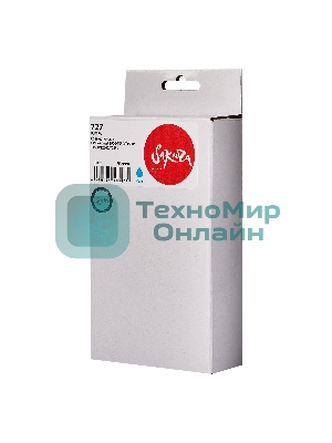 Картридж струйный Sakura B3P19A (№727 Cyan) для HP, голубой, 130 мл.