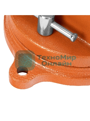 Тиски Sparta слесарные 200мм поворотные с наковальней