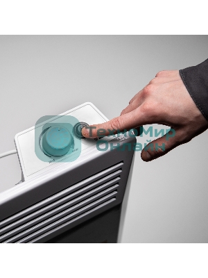 Конвектор Denzel XCE-1000 белый, 1000 Вт, 15 м2, термостат