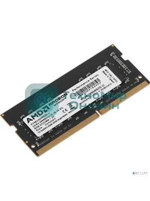 Оперативная память AMD Radeon R7, DDR4, 8GB (1x8GB), 2666MHz, CL16, SO-DIMM