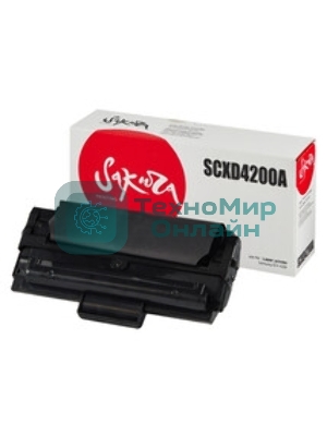 Картридж лазерный Sakura SCXD4200A для Samsung SCX-4200, черный, 3000 к.