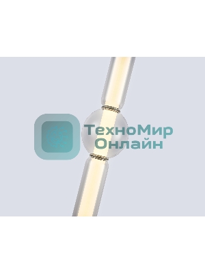 Подвесной светодиодный светильник Ambrella light LH11023 BK/SM черный/дымчатый 17W 3000K D120*520