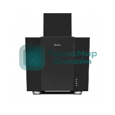 Вытяжка наклонная Gefest ВО 3503 Д2А черный, 50 см, 550 куб. м/ч, 76 дБ