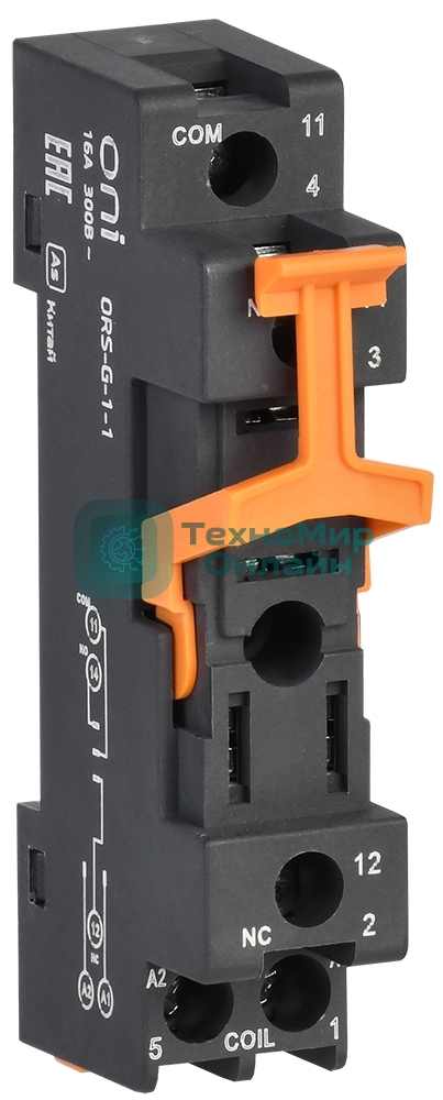 Розетка IEK ONI ORS-G-1-1 для реле OGR-1 1C