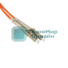 Патч-корд оптический переходной Rexant (MM), 50/125 (OM2), LC/UPC-FC/UPC, (Duplex), LSZH, 1м
