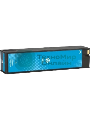 Картридж струйный HP 991X голубой PageWide Cartridge