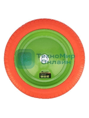 Колесо полиуретановое Сибртех 3.00-8, длина оси 90 мм, подшипник 20 мм