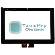Сенсорное стекло (тачскрин) для Sony Tablet S, черное