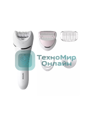 Эпилятор Philips скорости, широкая головка, Wet&Dry, беспроводной