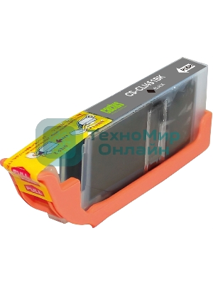 Картридж струйный Cactus CS-CLI451BK черный (10,2 мл) для Canon MG 6340/5440/IP7240