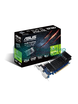 Видеокарта ASUS PCIE16 GT730 2Gb GDDR5 GT730-SL-2GD5-BRK