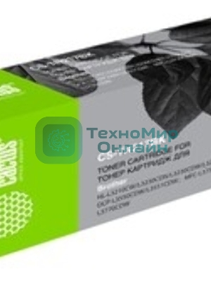Картридж лазерный Cactus CS-TN217BK черный (3000 стр.) для Brother HL3230/DCP3550/MFC3770