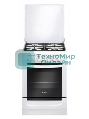 Плита комбинированная Gefest ПГЭ 6102-02 белый, конфорок 4 газовых, духовка 55 л, 60 см x 85 см x 60 см