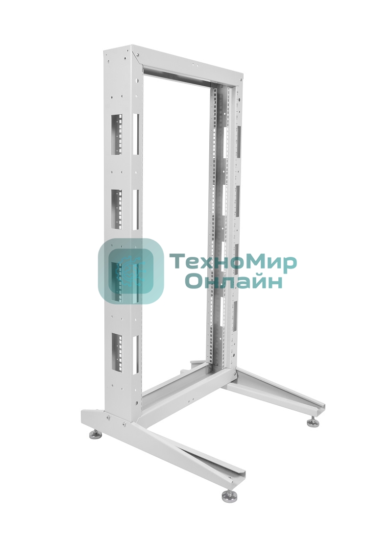 Стойка однорамная ЦМО СТК-33 33U 600 мм X 600 мм направл. закл. гайки 180 кг серый