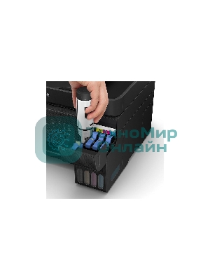 МФУ струйное Epson L5290 (C11CJ65512/C11CJ65508/C11CJ65407), A4, цветное, печ. до 33 стр/мин. (ч/б) до 15 стр/мин. (цвет), скан. до 12 стр/мин. (ч/б) 29 стр/мин. (цвет), 1440 x 5760 dpi (печать) 1200x2400dpi (скан.), USB, RJ-45, Wi-Fi