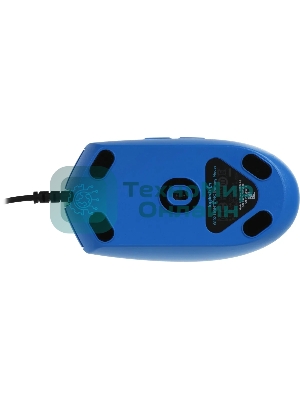Мышь проводная Logitech G102 LIGHTSYNC синий, 8000 dpi, USB, кнопки - 6