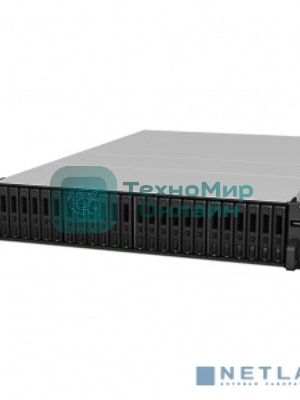 Сервер Synology FlashStation (Rack 2U) 2x8C2,1GhzCPU/32Gb upto 512/no HDD upto 24 SAS SSD upto 72 (2xRX2417sas or 2xRX1217sas)/2xUSB3.0/2x10GE(RJ-45)+2x1GE)/2xExpSlot/iSCSI/2xIPcam(upto128)/2xRPS/no rail/5YW