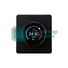 Терморегулятор Kranz KR-78-0728-3 ROUND Wi-Fi с/у оникс