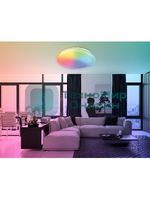 Светодиодный светильник Ambrella light FZ1610 FR матовый IP20 40W 3000-6500K+RGB 410*100 (ПДУ ИК)