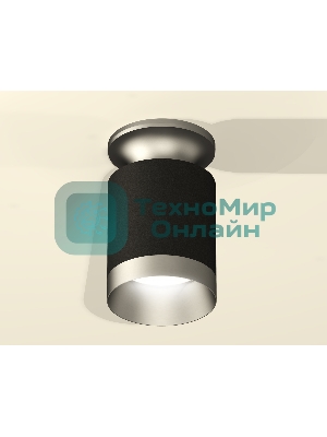 Светильник Ambrella Light XS6302140 SBK/MCH черный песок/хром матовый MR16 GU5.3 (N6904, C6302, N6133)