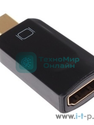 Переходник miniDisplayPort - HDMI, Cablexpert A-mDPM-HDMIF-01, 20M/19F, черный, пакет