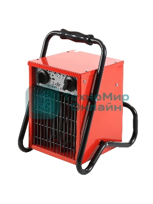 Тепловые пушки Ресанта ТЭП-2000 67/1/1 Тепловая электрическая пушкаквадратная, 220В, 650/1300/2000 Вт, 4,7 кг