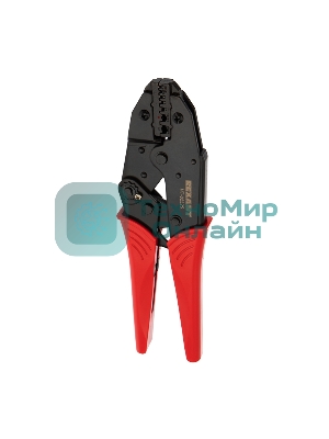 Кримпер комбинированный Rexant для обжима изолированных и штыревых наконечников 0.5 - 2.5 мм² (HT-02525)