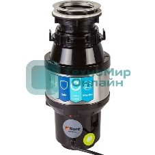 Измельчитель пищевых отходов Bort MASTER ECO (91275752) Число ступеней измельчения 2; Система шумоизоляции Да; Мощность 390 Вт; Объем камеры 1000 мл; Материал камеры Металл; Система защиты от перегрузки и заклинивания; Скорость холостого хода 2600 об/мин; Вес изделия 4,36 кг; Напряжение сети 220 В; Частота тока 50 Гц; Двигатель Постоянного тока с магнитами; Мощность л.с. 0,5; Производительность 3,2 кг/мин; Диаметр сливного отверстия 3 1/2