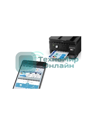 МФУ струйное Epson L5290 (C11CJ65512/C11CJ65508/C11CJ65407), A4, цветное, печ. до 33 стр/мин. (ч/б) до 15 стр/мин. (цвет), скан. до 12 стр/мин. (ч/б) 29 стр/мин. (цвет), 1440 x 5760 dpi (печать) 1200x2400dpi (скан.), USB, RJ-45, Wi-Fi