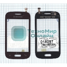 Сенсорное стекло (тачскрин) для Samsung Galaxy Young GT-S6310 GT-S6312 красное