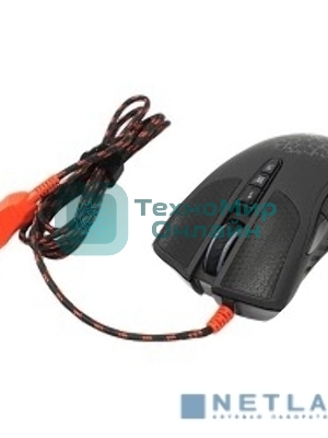 Мышь проводная A4Tech Bloody AL90 Blazing черный, 12000 dpi, USB, кнопки - 8