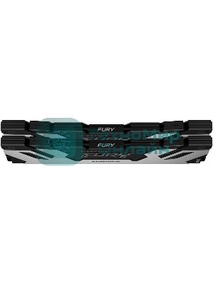 Оперативная память Kingston Fury Renegade, DDR5, 32Gb (2x16Gb), 7200MHz, CL38, DIMM, с радиатором, серебристый/черный