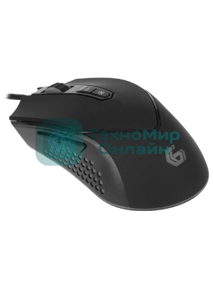 Мышь проводная Gembird MG-770 черный, 3200 dpi, USB, кнопки - 7