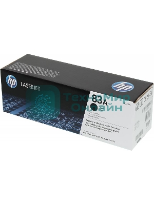 Тонер Картридж HP 83A CF283A черный для HP LJ Pro M125nw/M127fw (1500стр.)