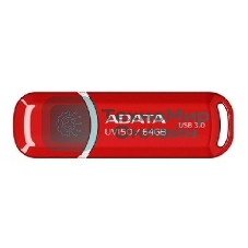 Флешка USB ADATA UV150 (AUV150-64G-RRD), 64Gb, USB 3.0, R/W 100/30, красный