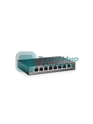 Коммутатор TP-Link SMB TL-SG108E 8-port Desktop Gigabit Switch, 8 10/100/1000M RJ45 ports