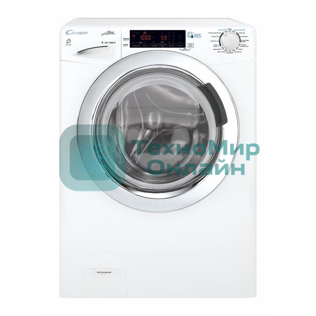 Стиральная машина Candy GrandO Vita GVSW4 364TWHC-07 класс: B загр.фронтальная макс.:6кг (с сушкой) белый