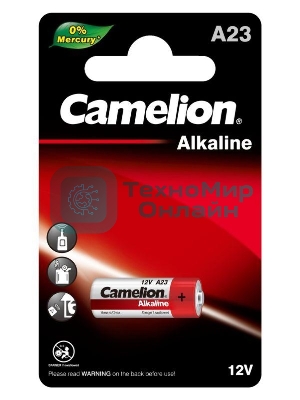Батарейка Camelion LR23A BL-1 Mercury Free 12В