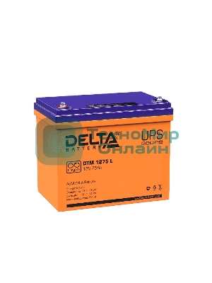 Батарея для ИБП Delta DTM 1275 L (12V, 75Ah)